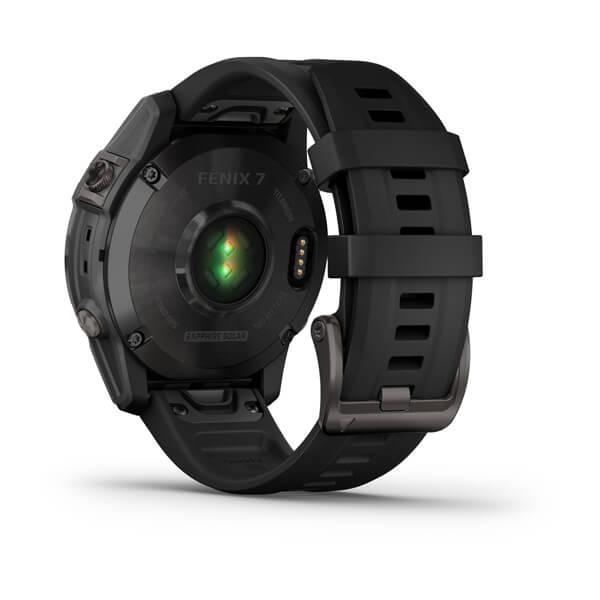 fenix 7 Sapphire Solar - Karbon Gri DLC Titanyum resmi