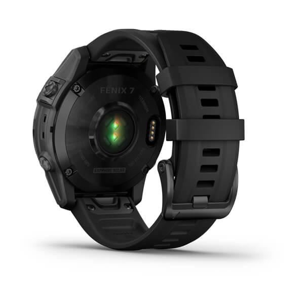 fenix 7 Sapphire Solar - Siyah DLC Titanyum resmi