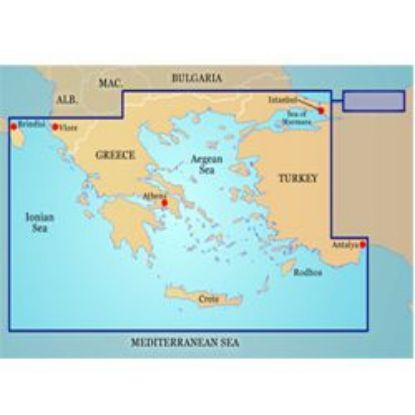 Bluechart 2EU015R Harita Data Kartı g2 - Ege Marmara resmi