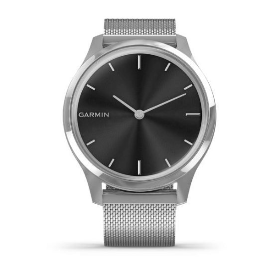 時計 Garmin Luxe Silver Milanese Garmin Türkiye | Garmin vivomove Luxe - Gümüş Milanese Kayışlı