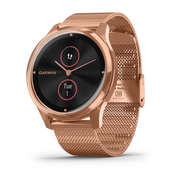 vivomove Luxe 18K Rose Gold PVD Rose Gold - Milanese Kayışlı resmi