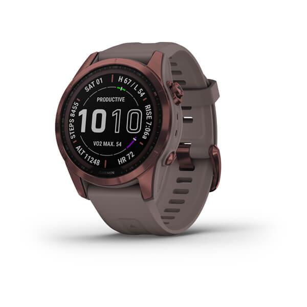 Garmin Türkiye | Garmin fenix 7S Sapphire Solar - Bronz Titanyum