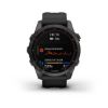 fenix 7S Sapphire Solar - Karbon Gri DLC Titanyum resmi