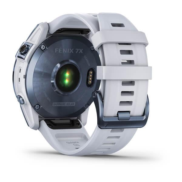 fenix 7X Sapphire Solar - Mineral Mavi DLC Titanyum resmi