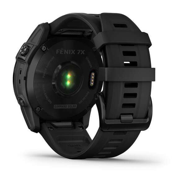 fenix 7X Sapphire Solar - Siyah DLC Titanyum resmi