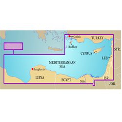 Bluechart XEU016R Mikro SD Kart - Doğu Akdeniz resmi