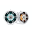 Fusion Signature Series 3 Marine Wake Tower Hoparlör - 6.5" 230 Watt Sports White Marine Wake Tower Hoparlör (Çift) CRGBW resmi