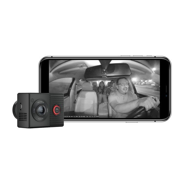 Dash Cam Tandem - İki Adet 180 Derecelik Lense Sahip Çift Lensli Araç Kamerası resmi
