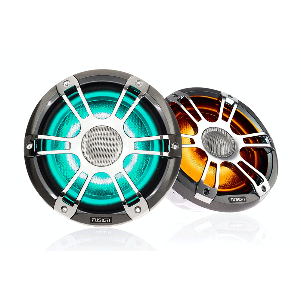 Fusion SG-FL882SPC 330 Watt Krom Marine CRGBW LED Hoparlör resmi