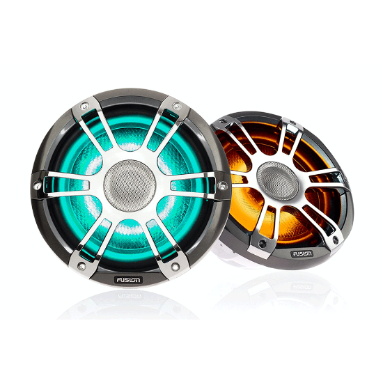 Garmin Türkiye | Fusion SG-FL882SPC 330 Watt Krom Marine CRGBW LED Hoparlör