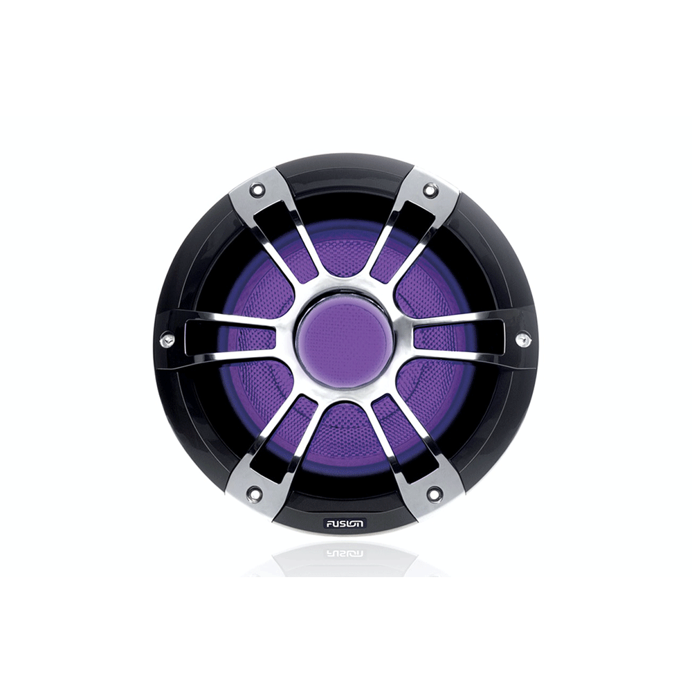 Fusion SG-SL102SPC 600 Watt Sports Krom Marine CRGBW LED Subwoofer resmi