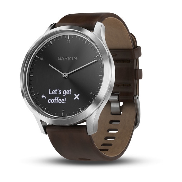 vivomove HR Silver Premium Deri Kay