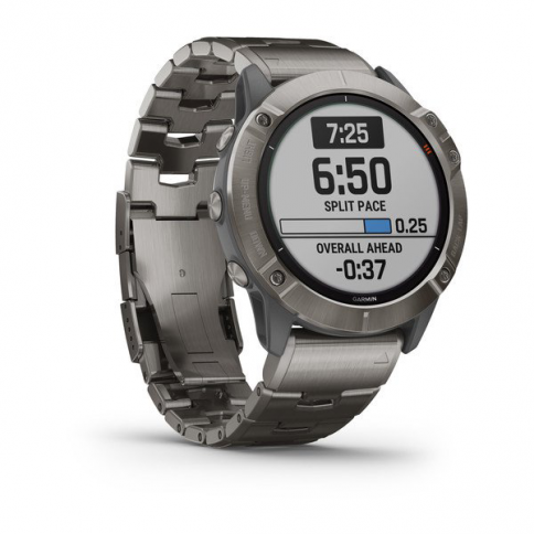 fenix 6x Pro Solar Titanyum resmi