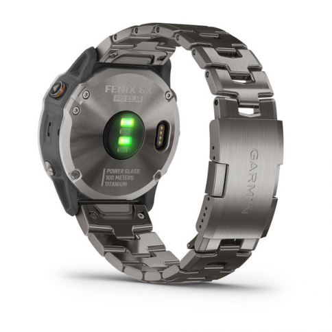 fenix 6x Pro Solar Titanyum resmi