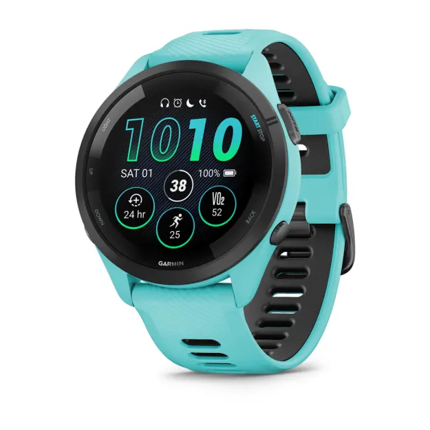 Forerunner 265 - Aqua | Siyah resmi