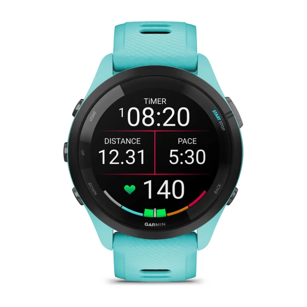 Forerunner 265 - Aqua | Siyah resmi