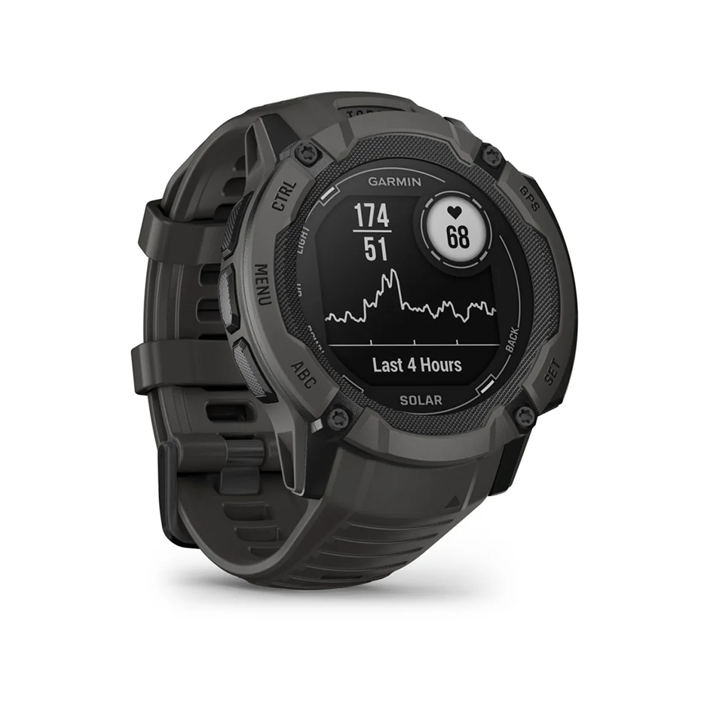 Instinct 2X Solar - Graphite Siyah resmi