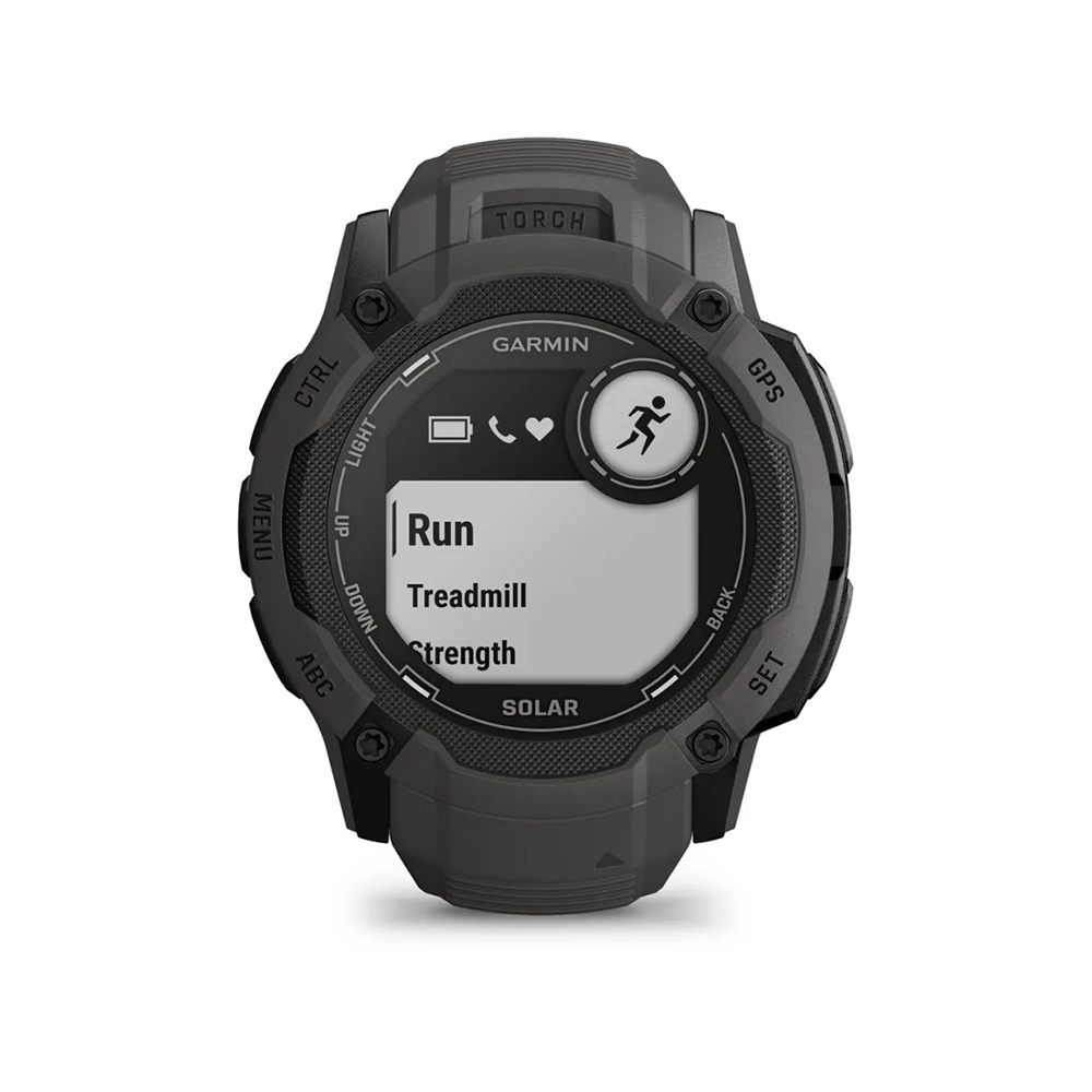Instinct 2X Solar - Graphite Siyah resmi