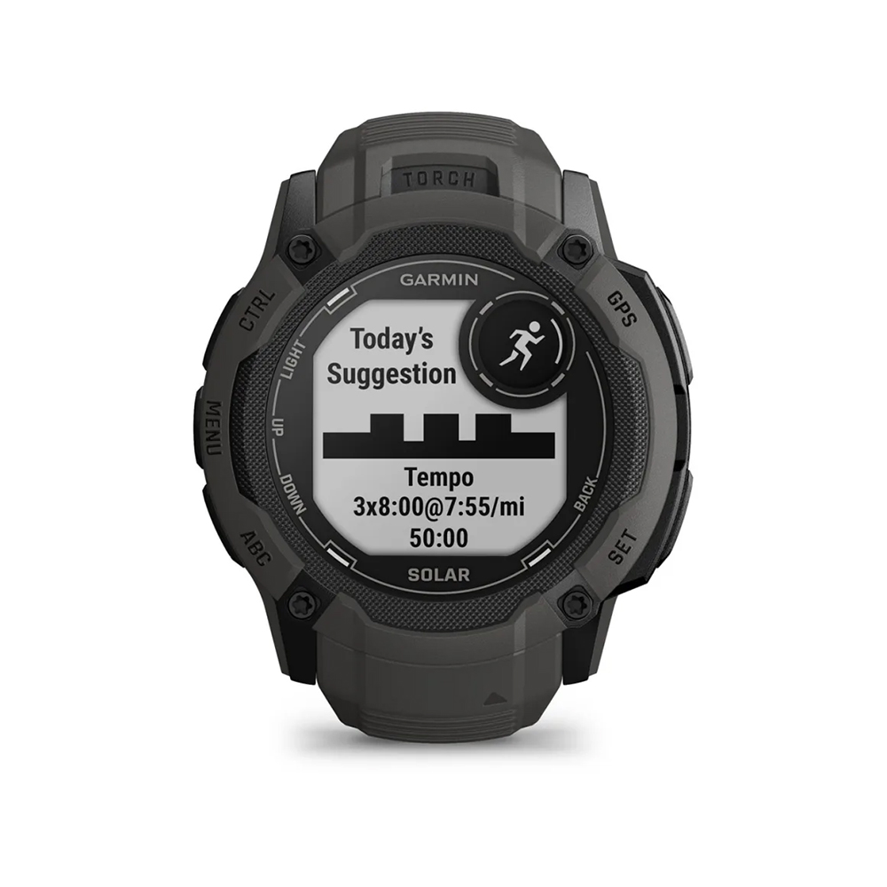 Instinct 2X Solar - Graphite Siyah resmi