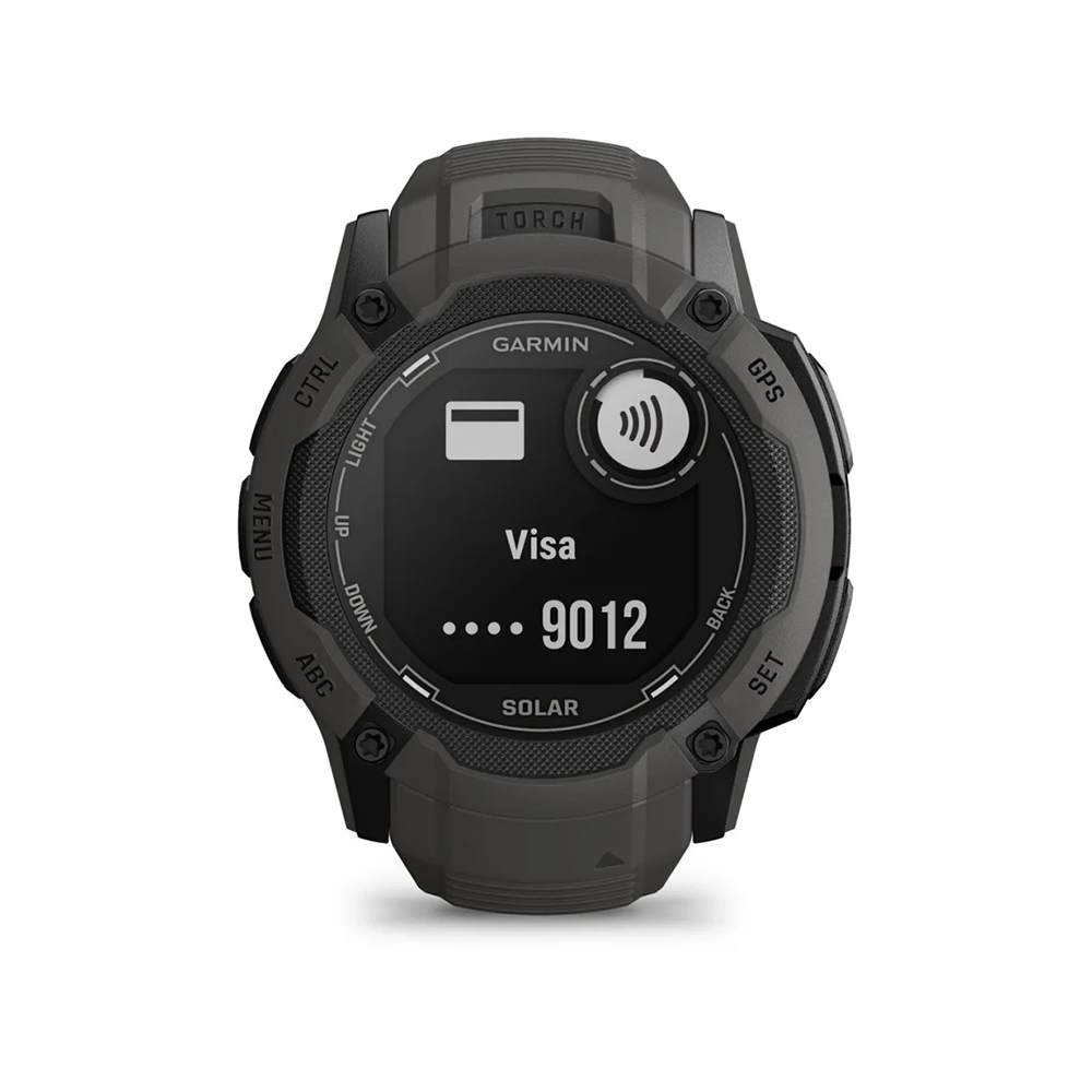 Instinct 2X Solar - Graphite Siyah resmi