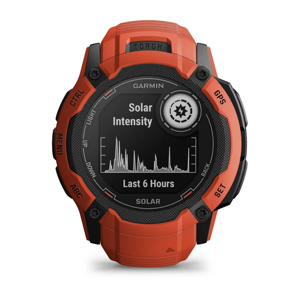 Instinct 2X Solar - Flame Red resmi