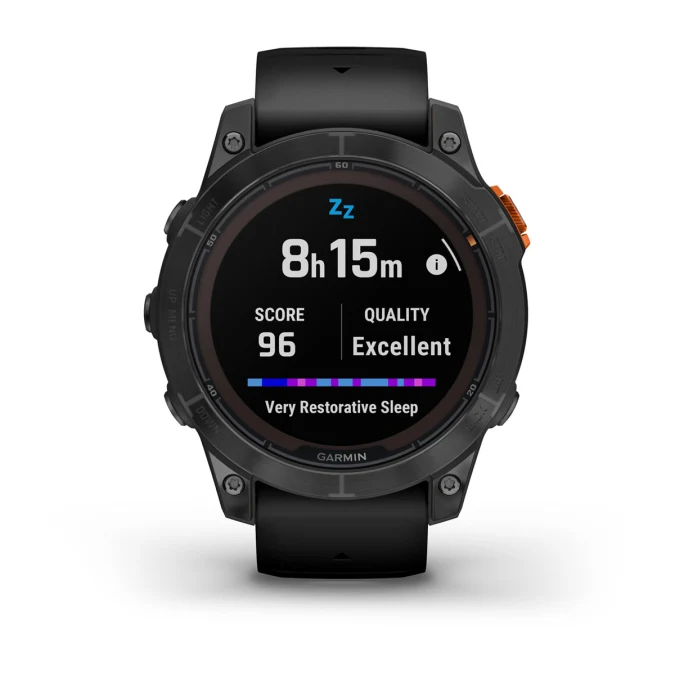 fenix 7 Pro Solar Edition - Slate Gri | Siyah Kayışlı resmi