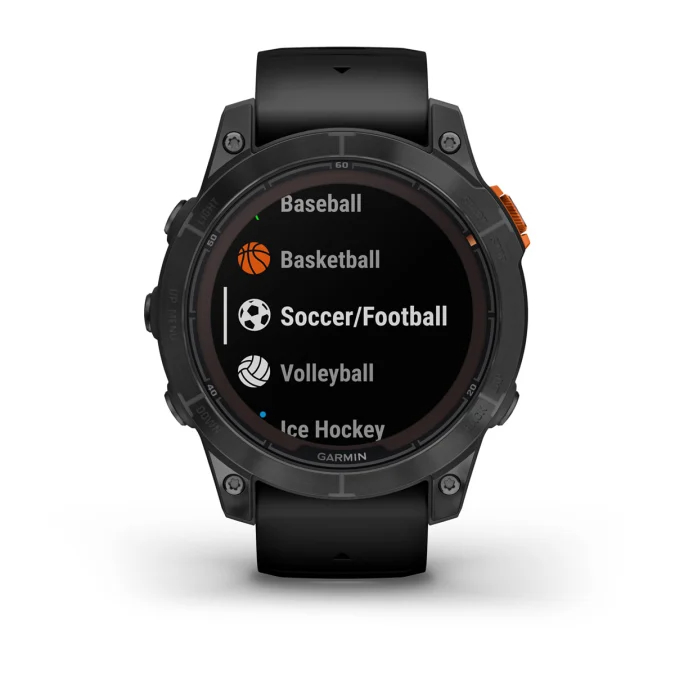 fenix 7 Pro Solar Edition - Slate Gri | Siyah Kayışlı resmi