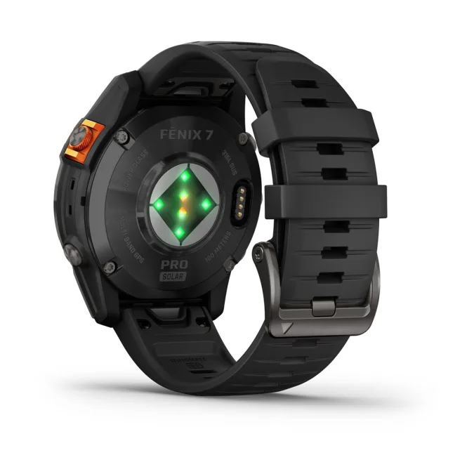 fenix 7 Pro Solar Edition - Slate Gri | Siyah Kayışlı resmi