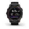 fenix 7 Pro Sapphire Solar Edition - Karbon Gri DLC Titanyum,  Siyah Kayışlı resmi