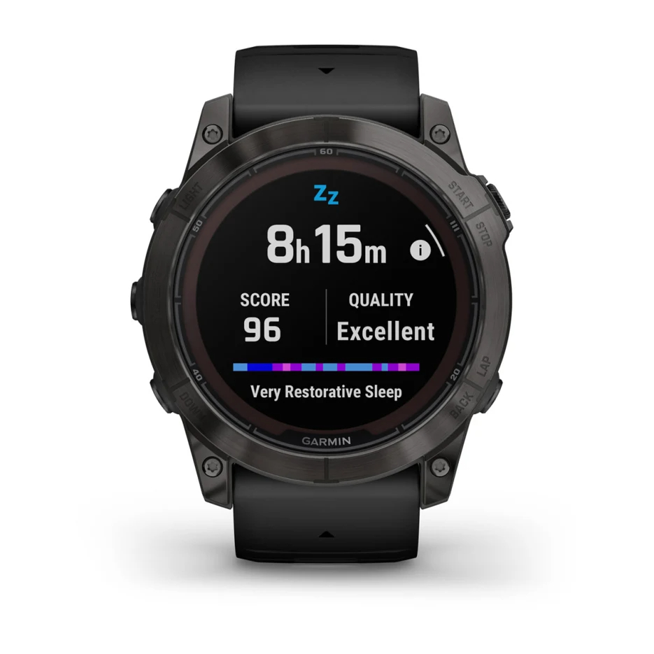 fenix 7X Pro Sapphire Solar Edition - Karbon Gri DLC Titanyum,  Siyah Kayışlı resmi