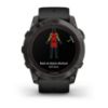 fenix 7X Pro Sapphire Solar Edition - Karbon Gri DLC Titanyum,  Siyah Kayışlı resmi