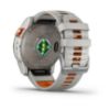 fenix 7X Pro Sapphire Solar Edition - Titanyum Beyaz, Turuncu resmi