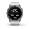 epix Pro (Gen 2) – Sapphire Edition | 51 mm - Titanyum, Beyaz kayışlı resmi