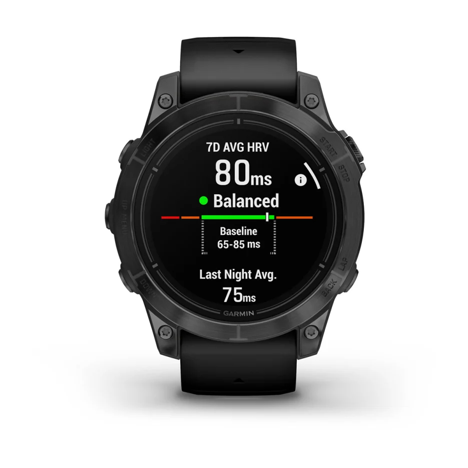 epix Pro (Gen 2) – Standard Edition | 47 mm - Slate Gri, Siyah kayışlı resmi