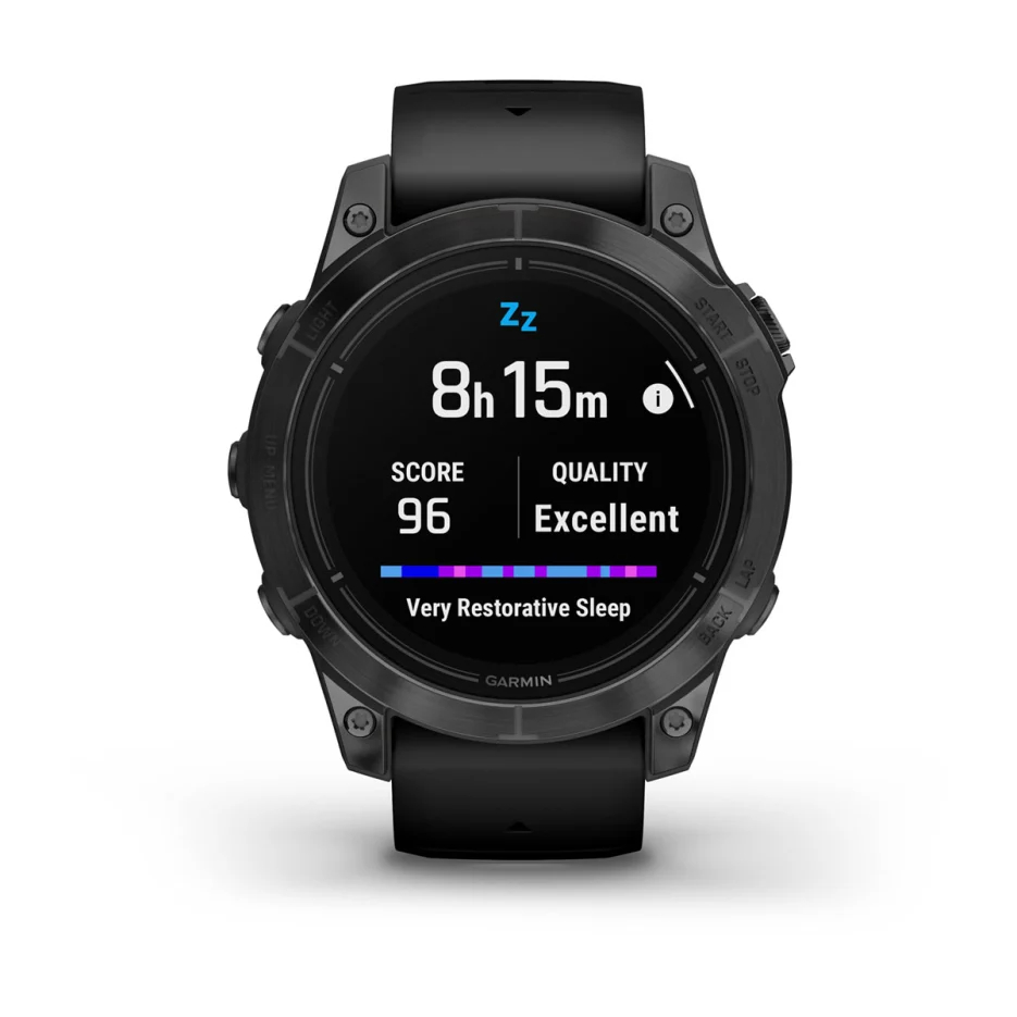 epix Pro (Gen 2) – Standard Edition | 47 mm - Slate Gri, Siyah kayışlı resmi