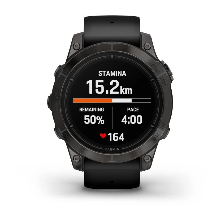 epix Pro (Gen 2) – Standard Edition | 47 mm - Slate Gri, Siyah kayışlı resmi