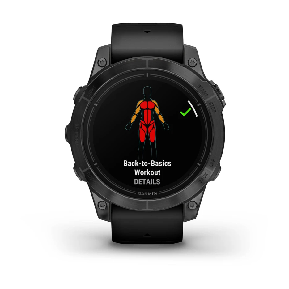epix Pro (Gen 2) – Standard Edition | 47 mm - Slate Gri, Siyah kayışlı resmi