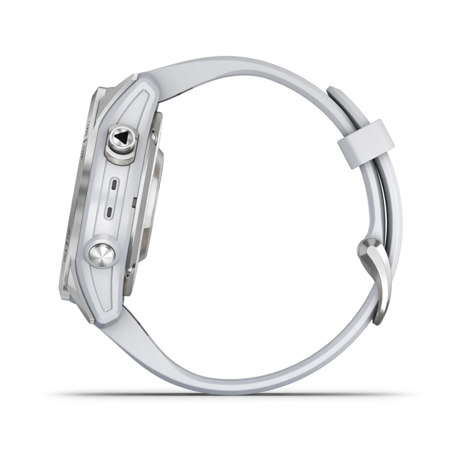 epix Pro (Gen 2) – Standard Edition | 42 mm - Gümüş, Beyaz kayışlı resmi