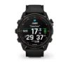 Descent Mk3i – 51 mm - Karbon Gri DLC Titanyum, Siyah Silikon Kayışlı resmi