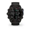 Descent Mk3i – 51 mm - Karbon Gri DLC Titanyum, Siyah Silikon Kayışlı resmi