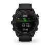 Descent Mk3i – 51 mm - Karbon Gri DLC Titanyum, Siyah Silikon Kayışlı resmi