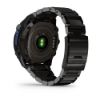 Descent Mk3i – 51 mm - Karbon Gri DLC Titanyum, DLC Titanyum Kayışlı ve Descent T2 Transceiver resmi
