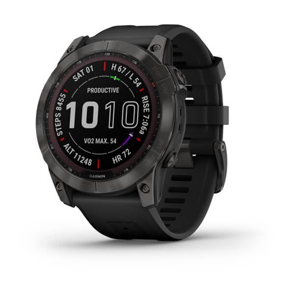 fenix 7X Sapphire Solar | Lily 2  Krem Altın,  Taba Deri Kayışlı | Bundle resmi