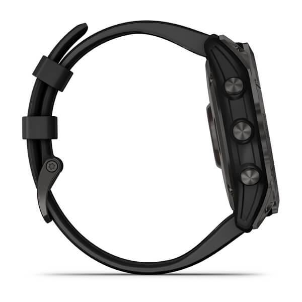 fenix 7X Sapphire Solar | Lily 2  Krem Altın,  Taba Deri Kayışlı | Bundle resmi