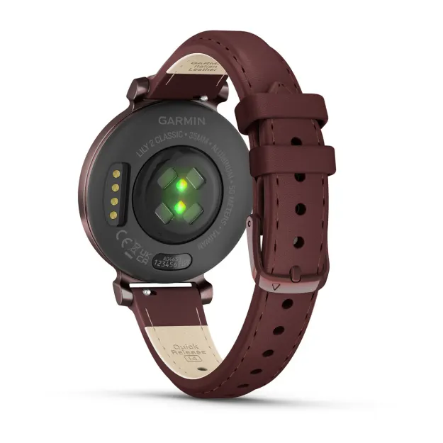 fenix 7X Sapphire Solar | Lily 2  Koyu Bronz, Deri Kayışlı | Bundle resmi