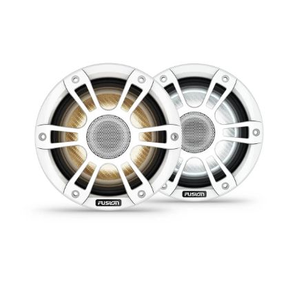 Fusion Signature Series 3i Marine Coaxial Hoparlör - 7.7" 280 watt CRGBW Coaxial Sports White Marine Hoparlör(Çift) resmi