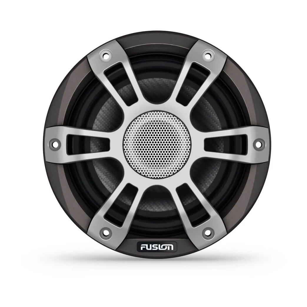 Fusion Signature Series 3i Marine Coaxial Hoparlör - 6.5" 230 watt CRGBW Coaxial Sports Gray Marine Hoparlör(Çift) resmi