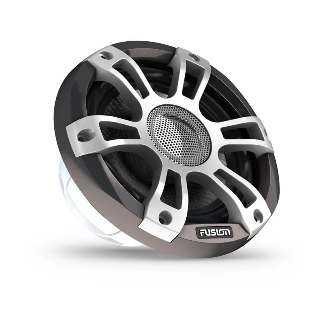 Fusion Signature Series 3i Marine Coaxial Hoparlör - 6.5" 230 watt Coaxial Sports Gray Marine Hoparlör(Çift) resmi