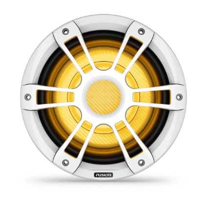 Fusion Signature Series 3i Marine Subwoofers - 10" 600 watt CRGBW Sports White Marine Subwoofer resmi