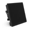 Fusion FM Series Marine Subwoofers - 10" 400 Watt Square Black Flush Mount Marine Subwoofer  resmi
